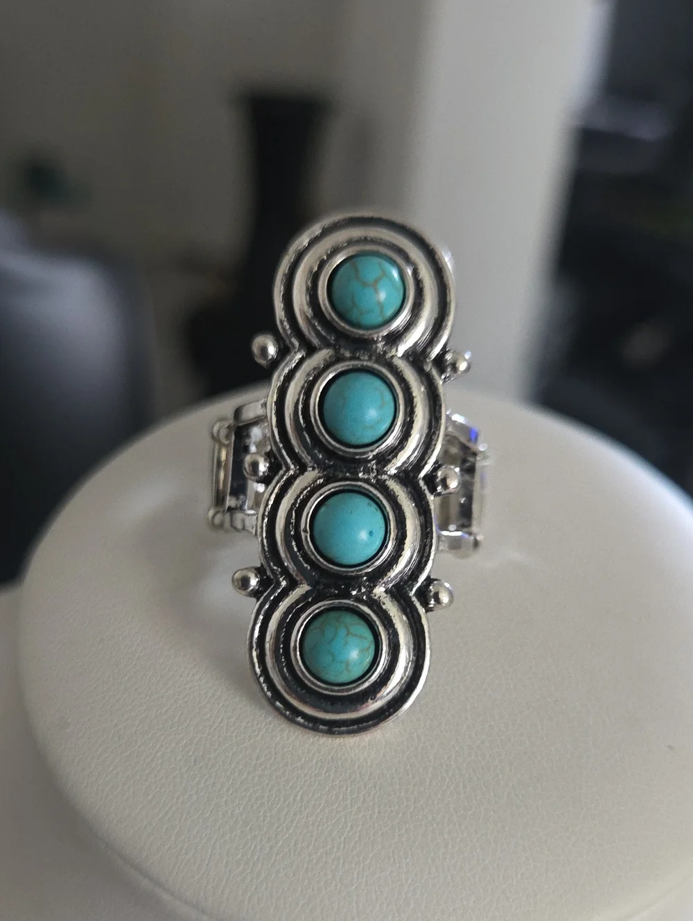 Paparazzi Terra Trinket Blue Ring NWT